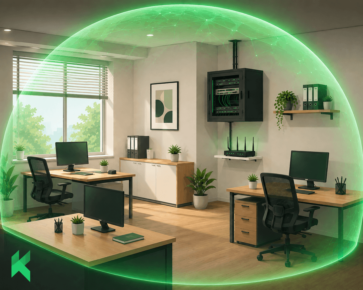 Secured office network
